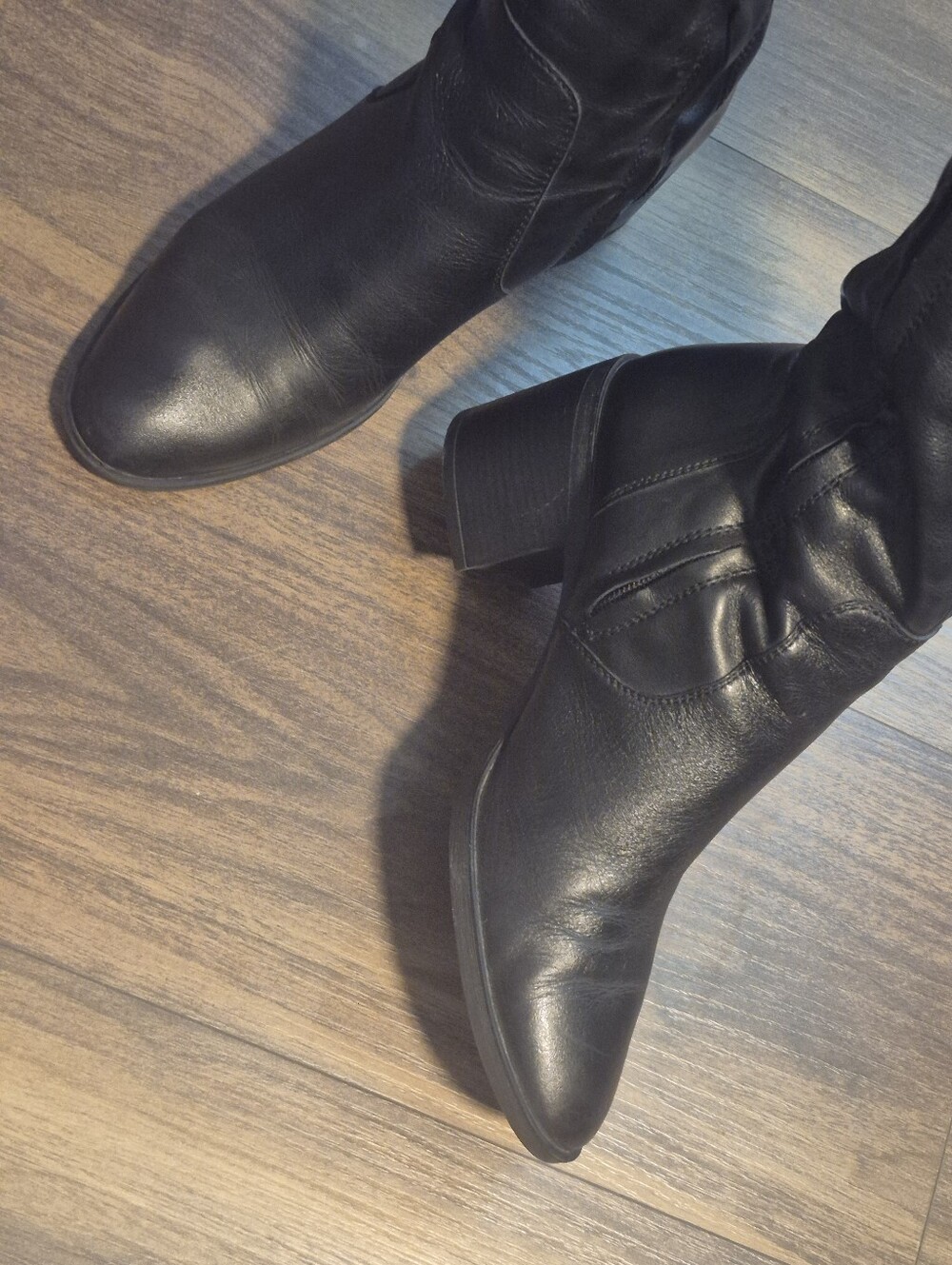 GEOX Respira Leather Knee-High Boots - Picture 7 of 16